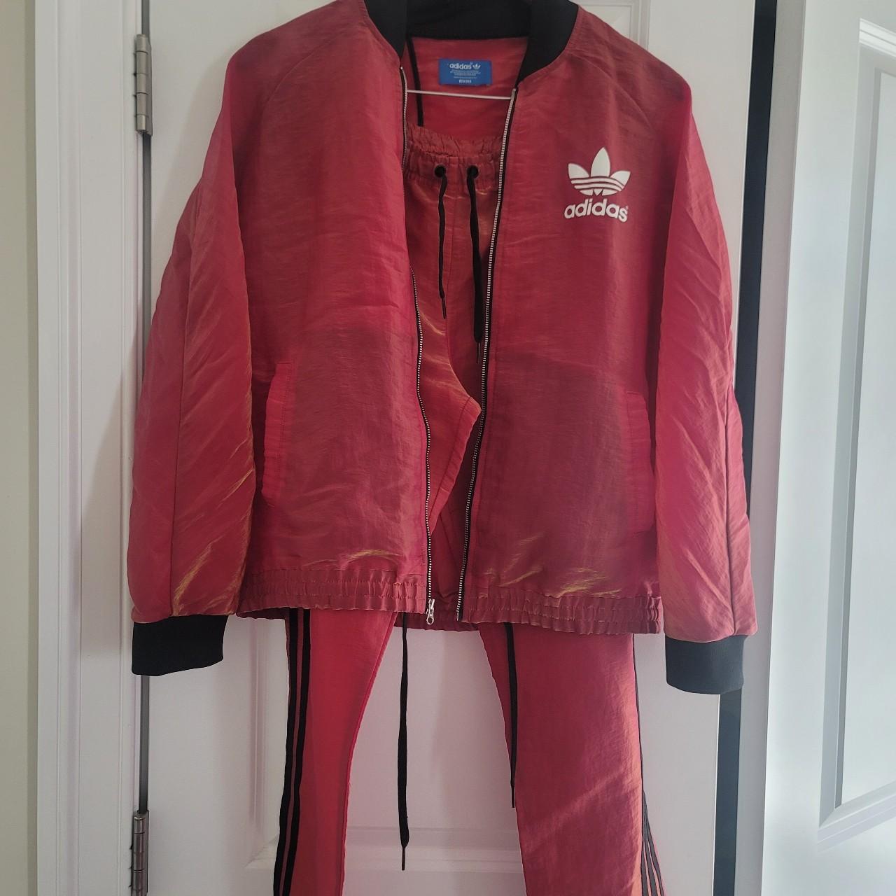 Adidas Rita ora space shops shifter shirt and pants set.