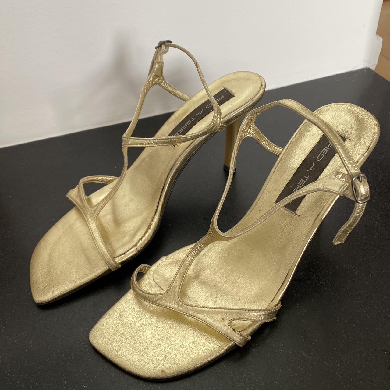 Vintage Pied a Terre sandals only worn once inside.... - Depop