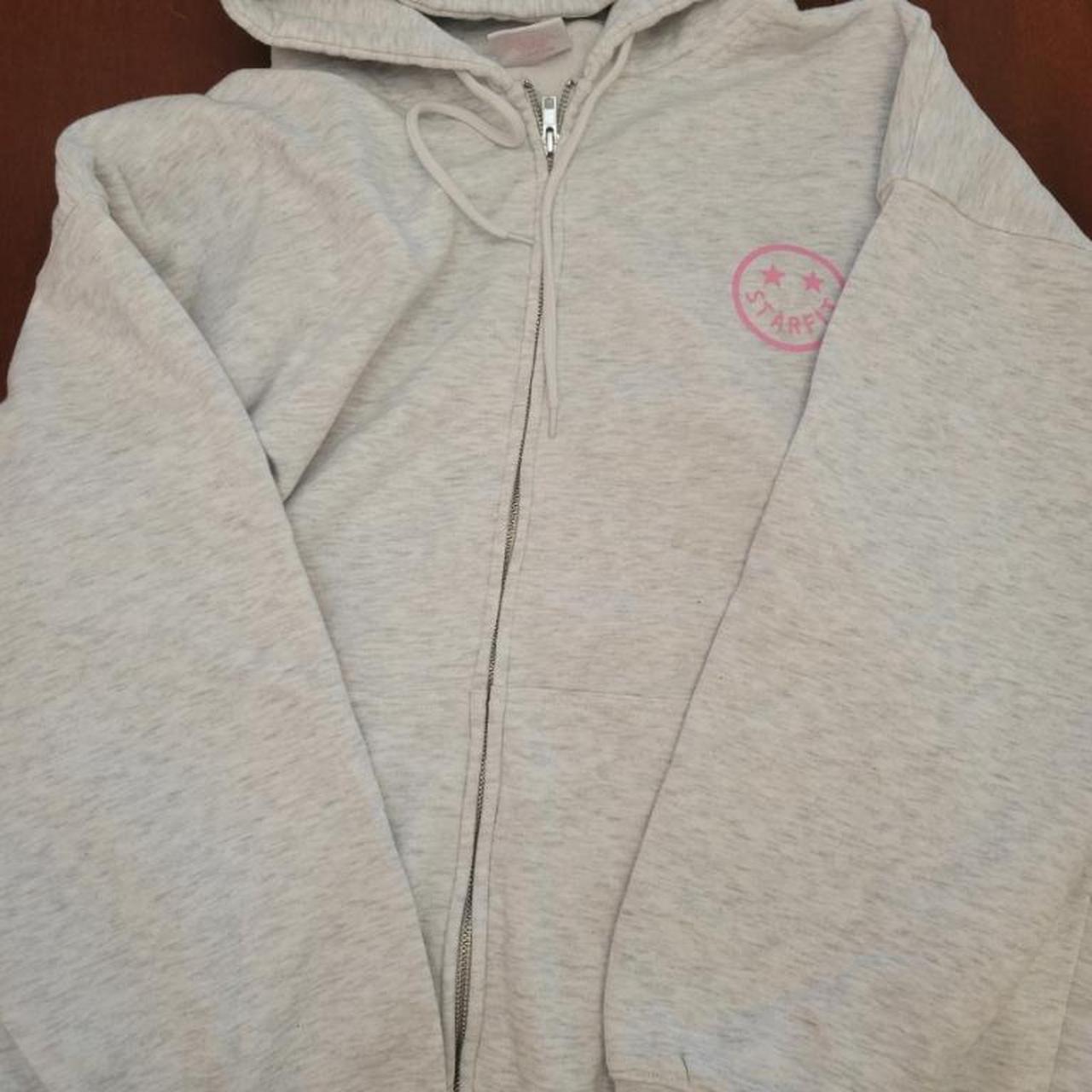 Starfit, 3D BOLT ZIP UP, Heather gray