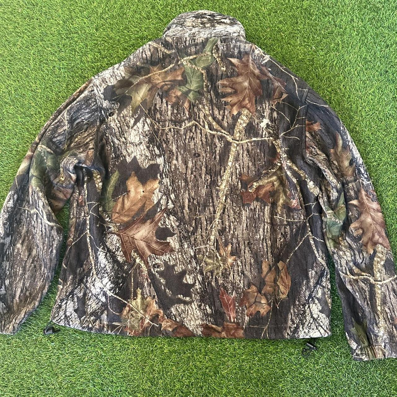 Vintage RedHead RealTree Camo Collared Zip... - Depop