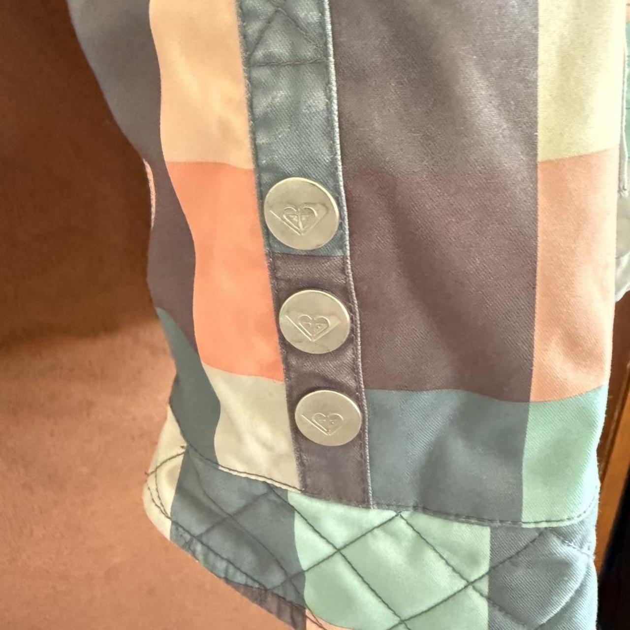 Roxy Women's Jacket - Multi - L – Roxy 10K Checke… - image 3