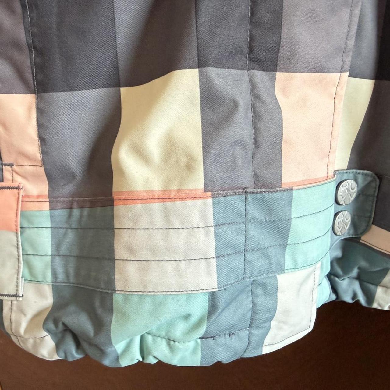 Roxy Women's Jacket - Multi - L – Roxy 10K Checke… - image 4