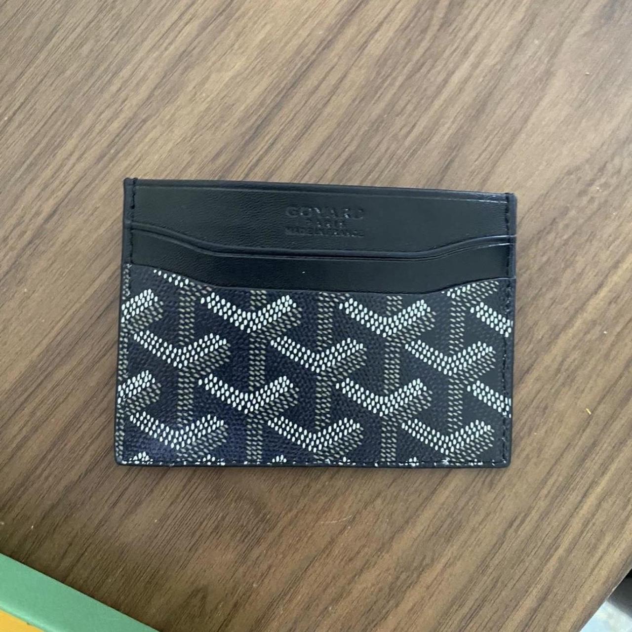 Black Goyard Card Holder - Depop