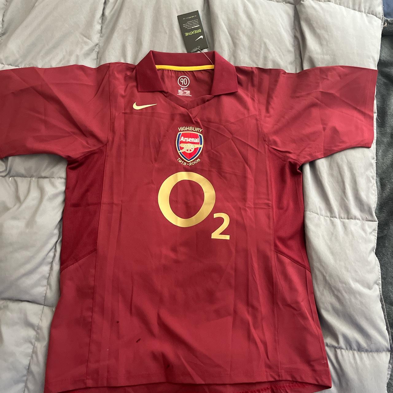 Thierry Henry Arsenal Jersey Still has tags, never... - Depop