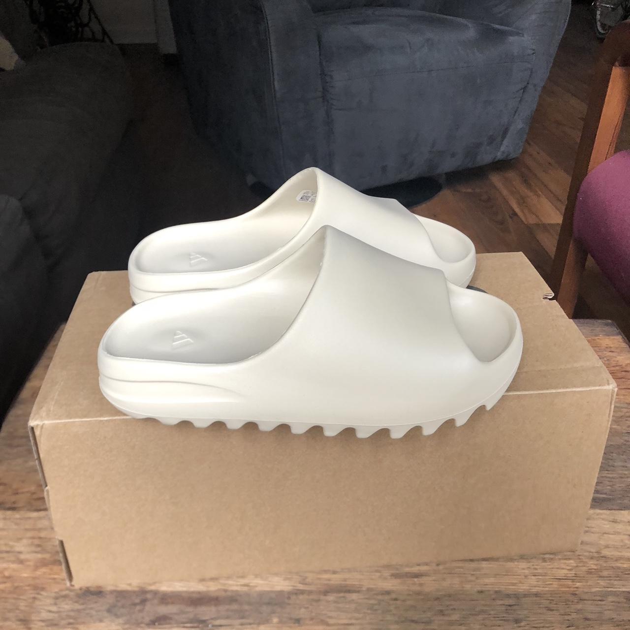 yeezy slide bone women's