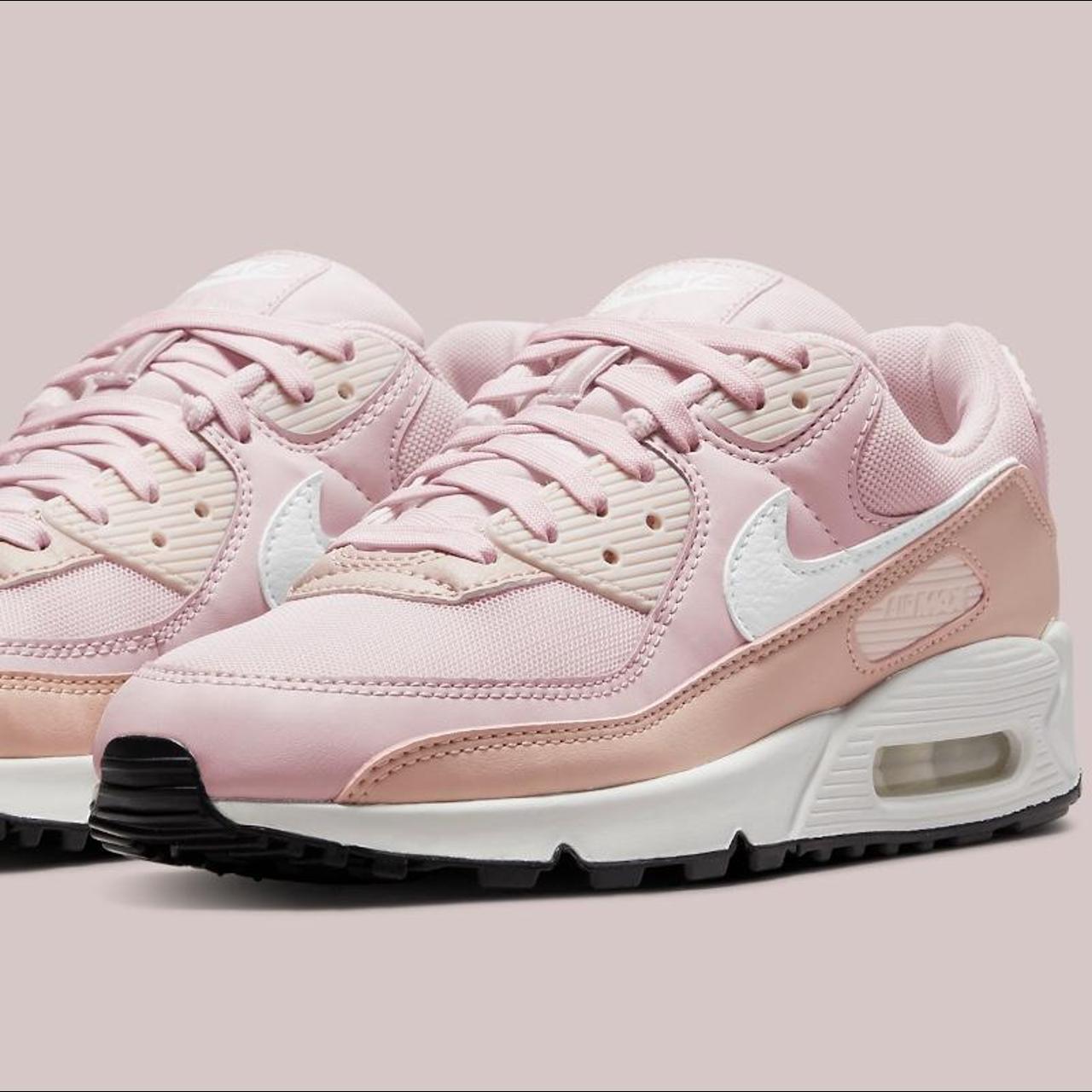 Baby pink air max 90 hotsell