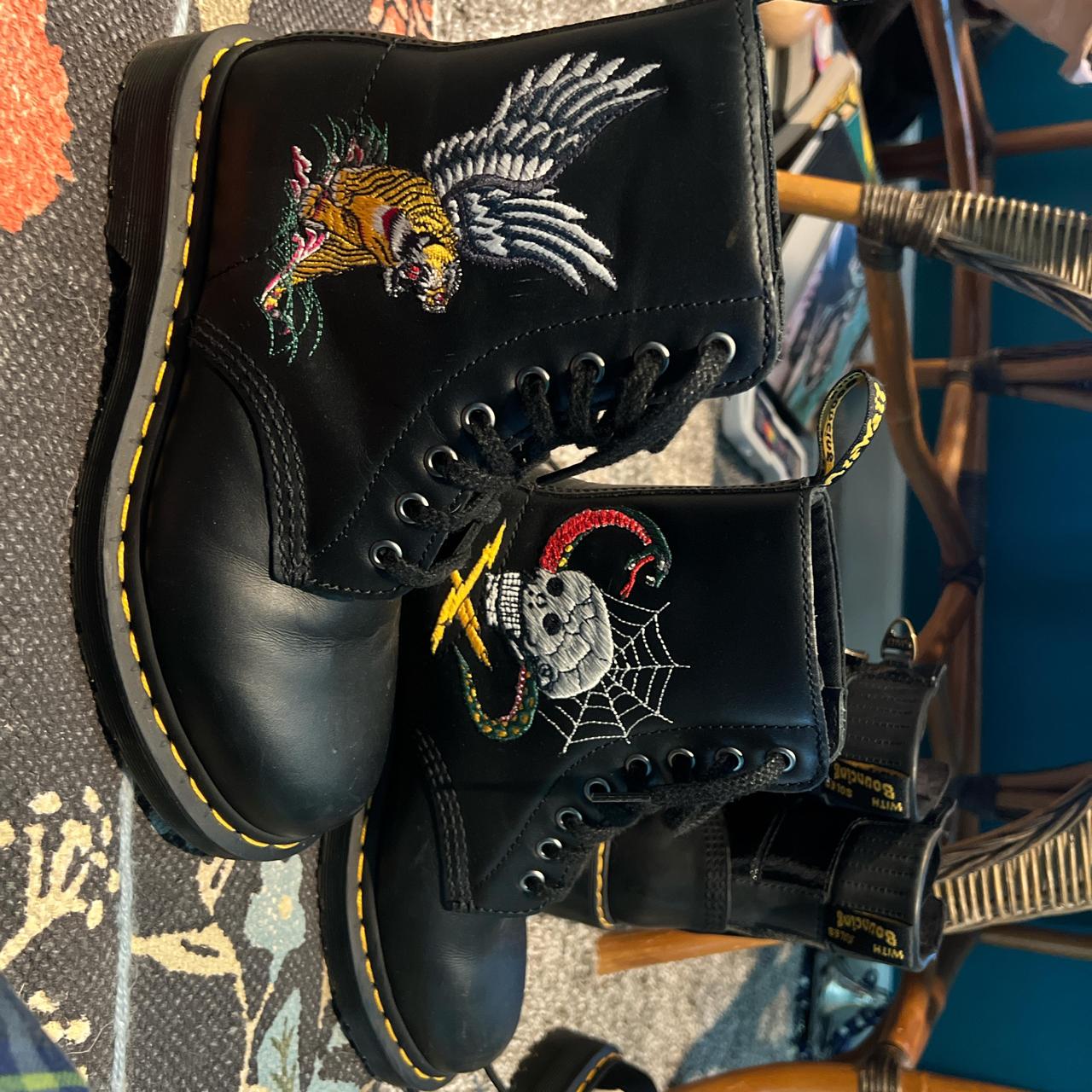 Dr martens dolls kill edition knee high boots no | Depop