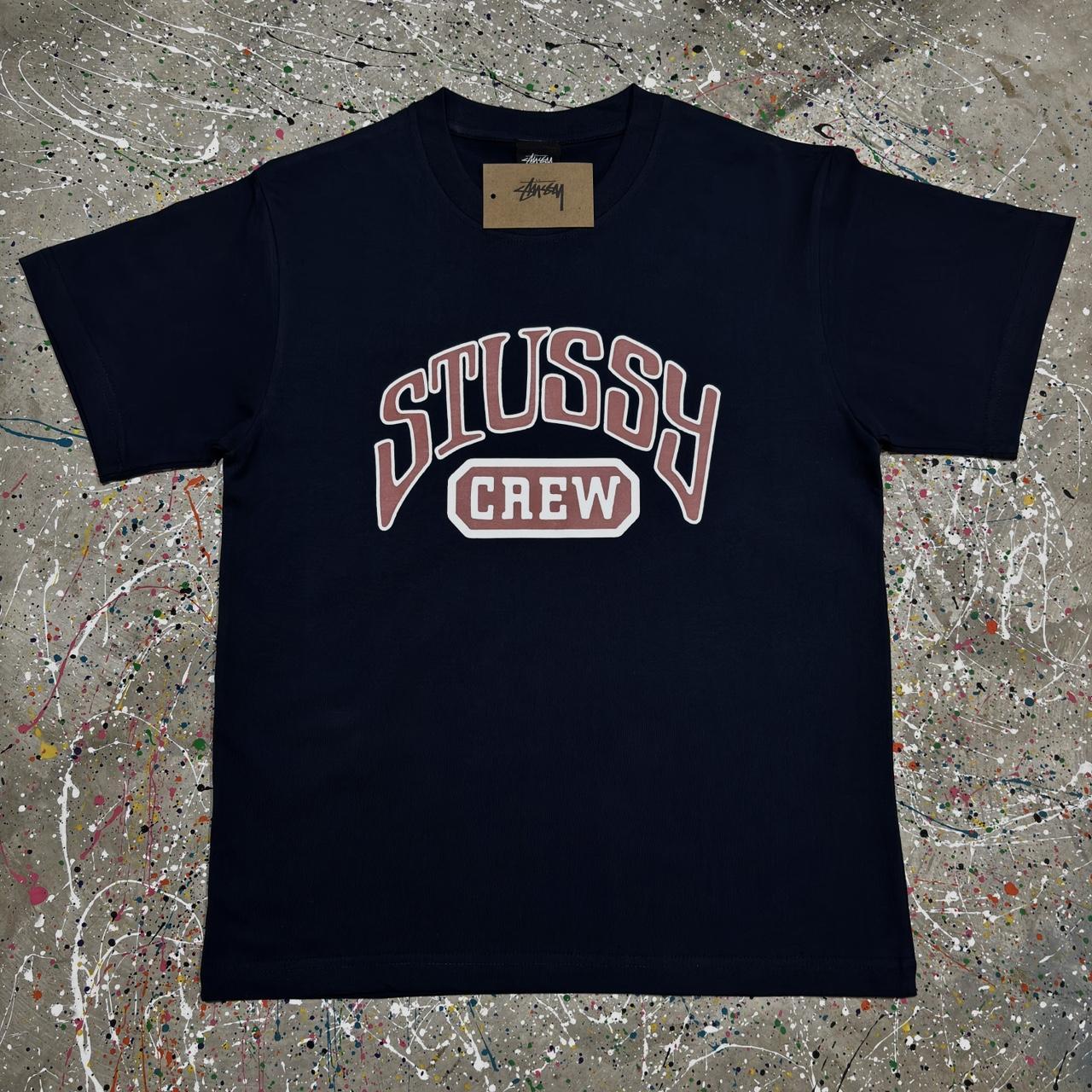 トップス Vintage stussy Vintage Stussy Paint Splatter World Tour Sweater Crewneck