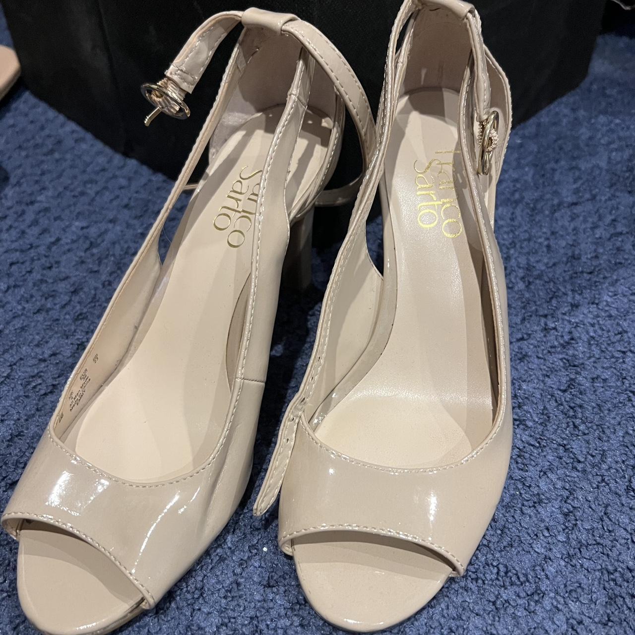 Franco sarto nude store heels