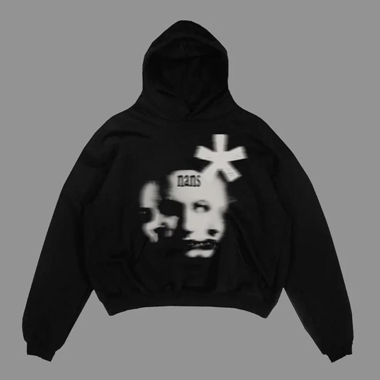 YK2 Hoodie Clothes Print Women Loose Hoodie Graphic... - Depop