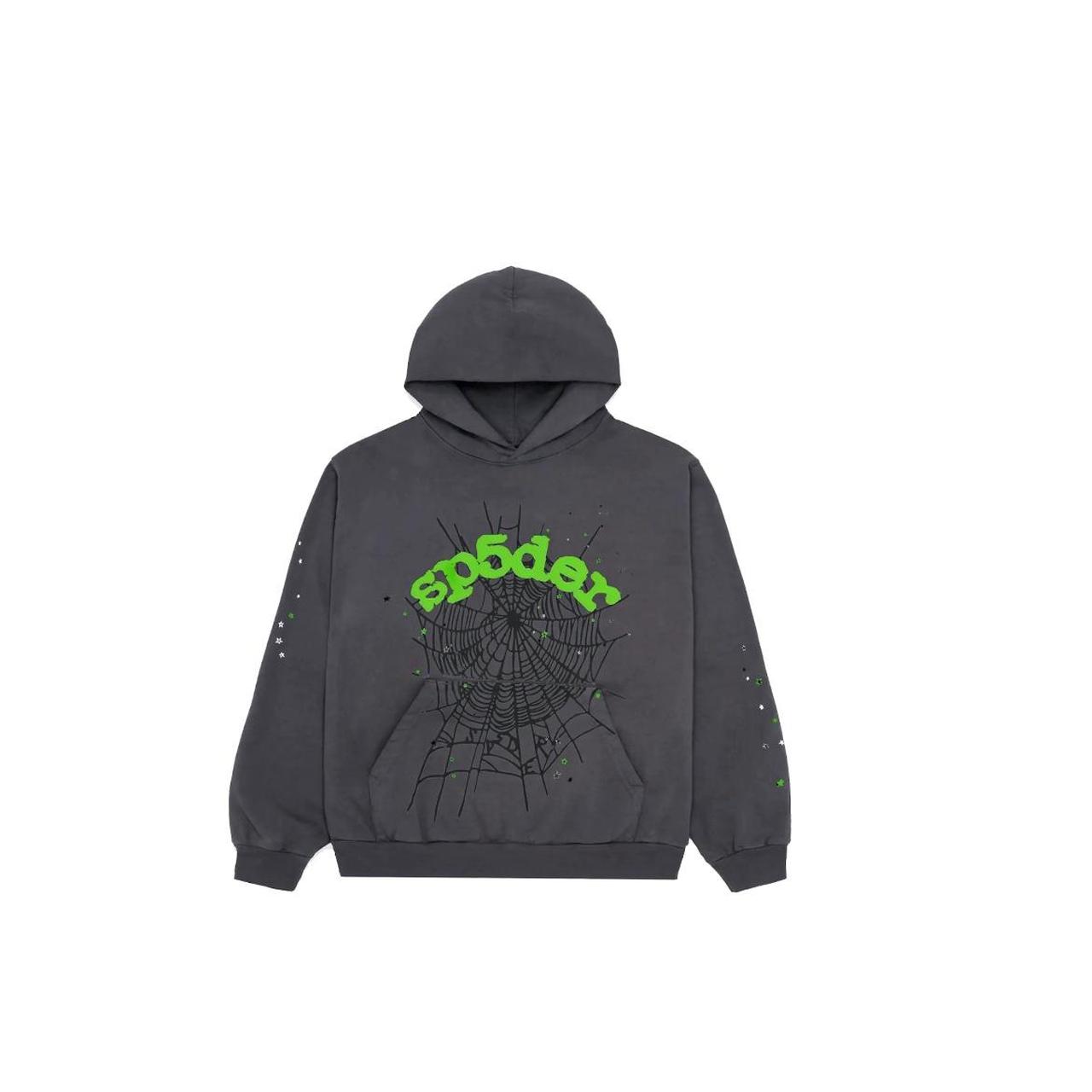 スケートボード Sp5der Spider worldwide set-gray Sp5der Beluga Hoodie Heather Grey 2023 (SPDR-HD011) Men's