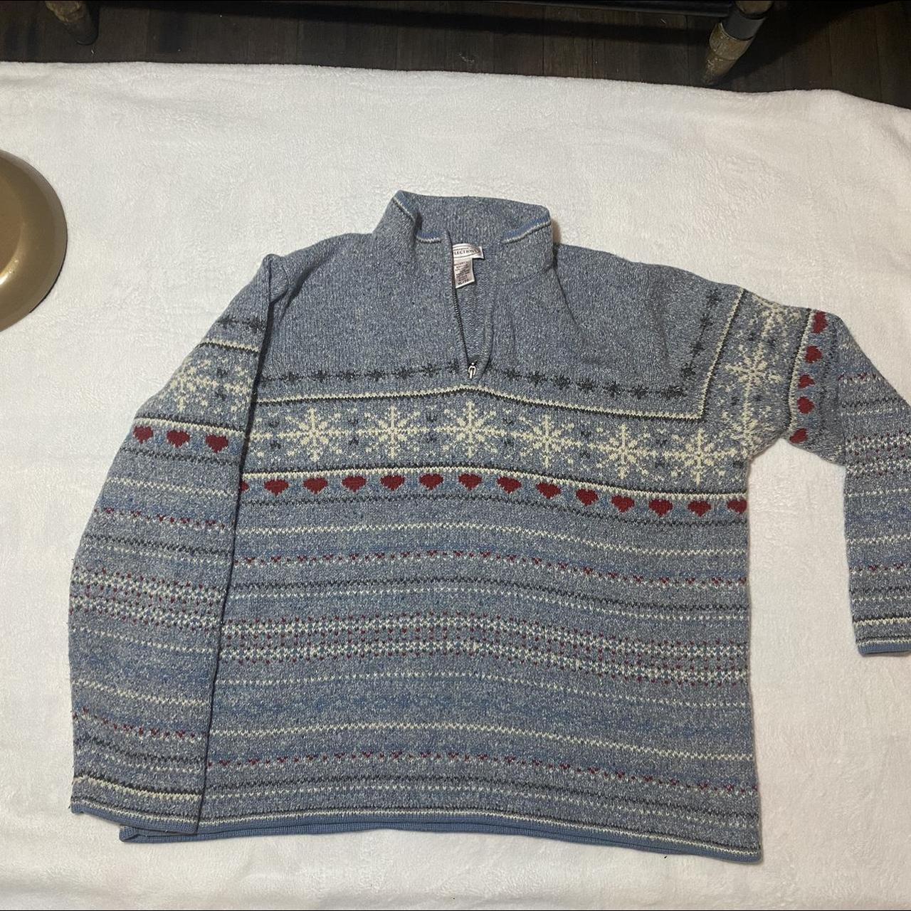 Vintage christmas sweater! So soft! Size womens XL... - Depop