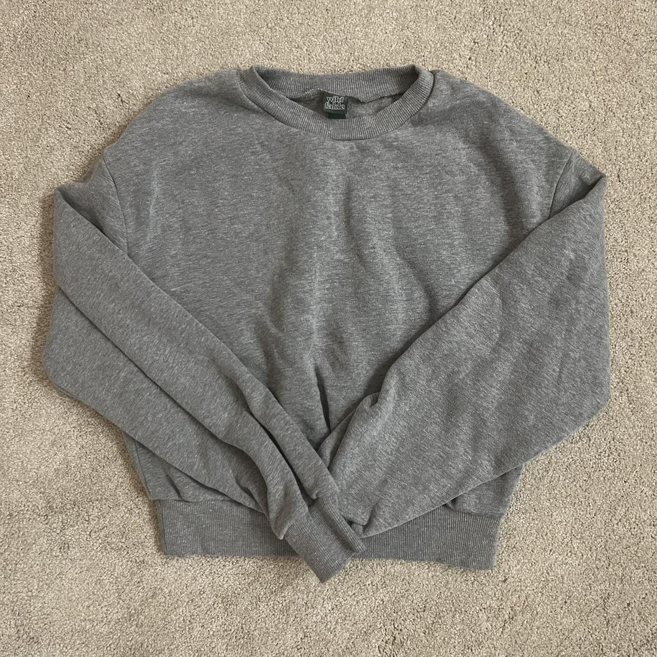 Wild Fable Women's Grey Jumper | Depop