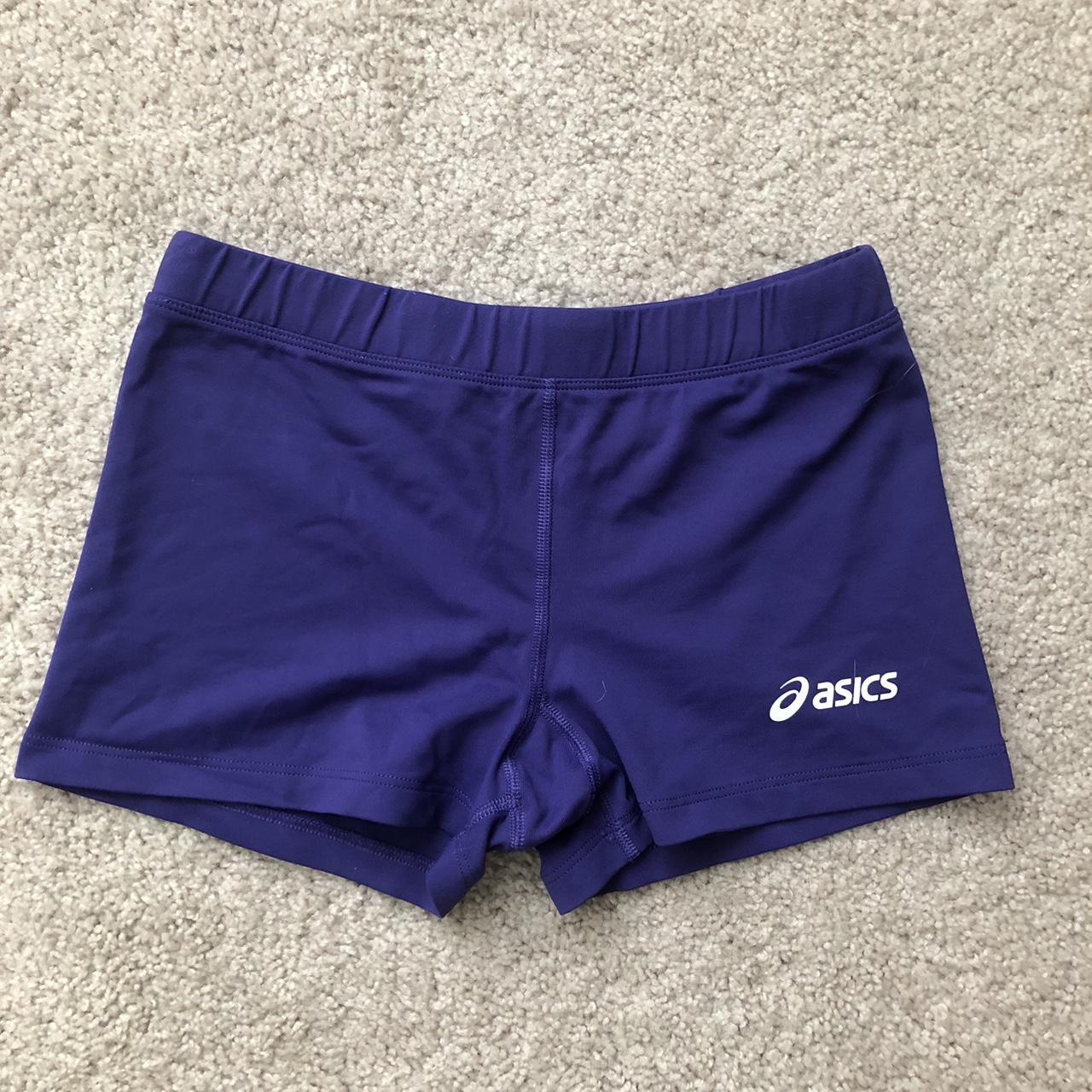 Asics Blue Spandex Shorts medium