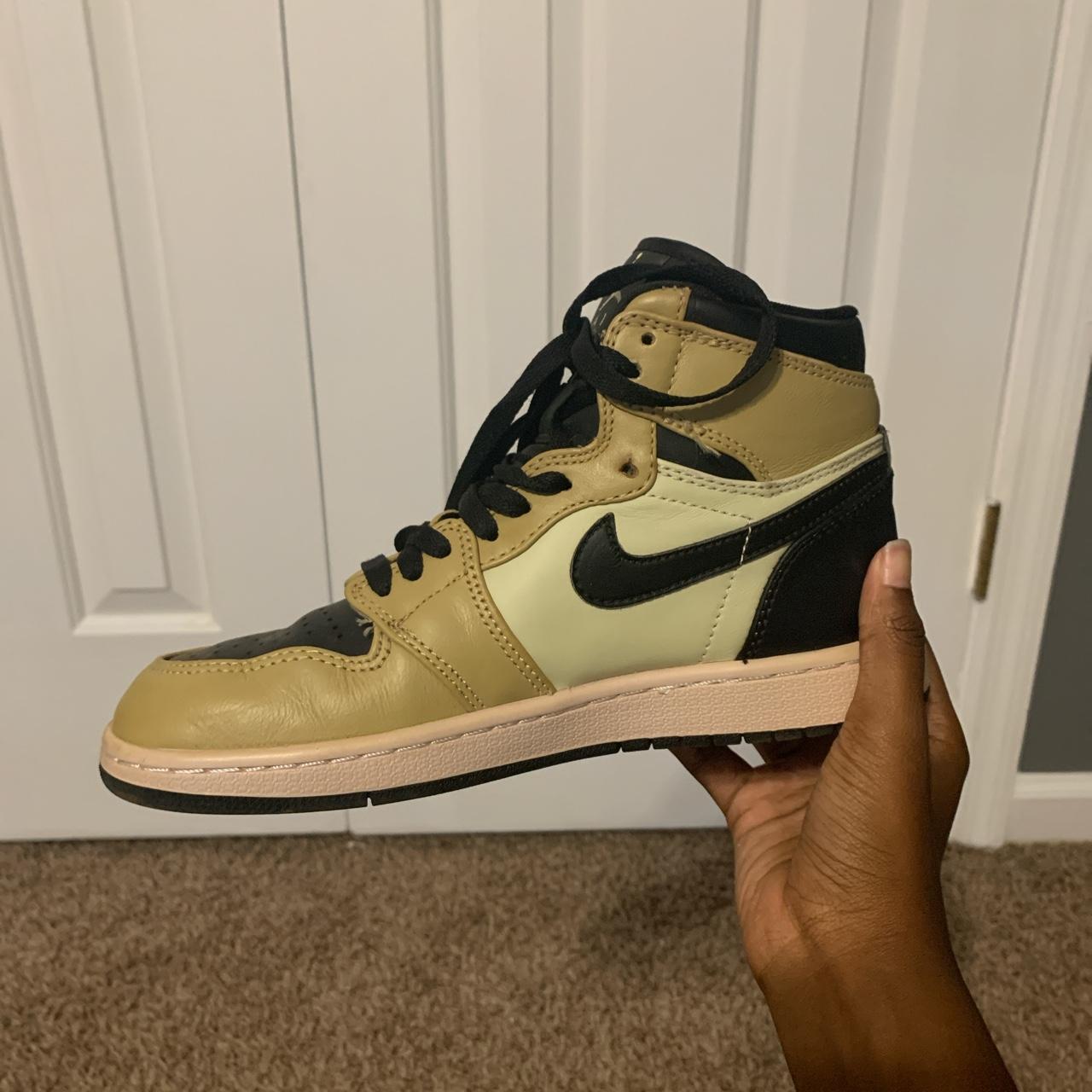 Air Jordan 1 Retro High Mushroom Sneakers A little... - Depop