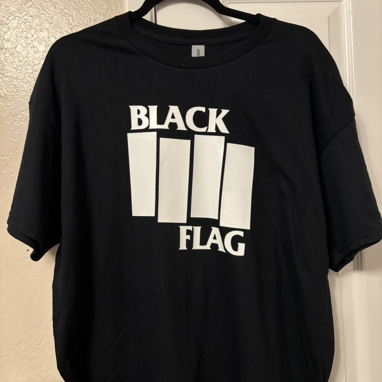 Rock band black flag T Shirt SIZE extra LARGE #lol... - Depop