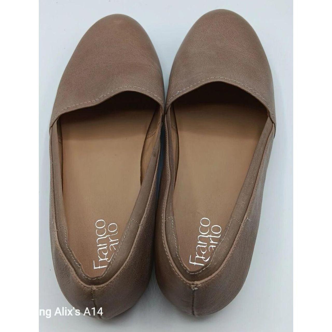 Franco Sarto Shoes Tan Pardon Soft Leather Slip On Depop