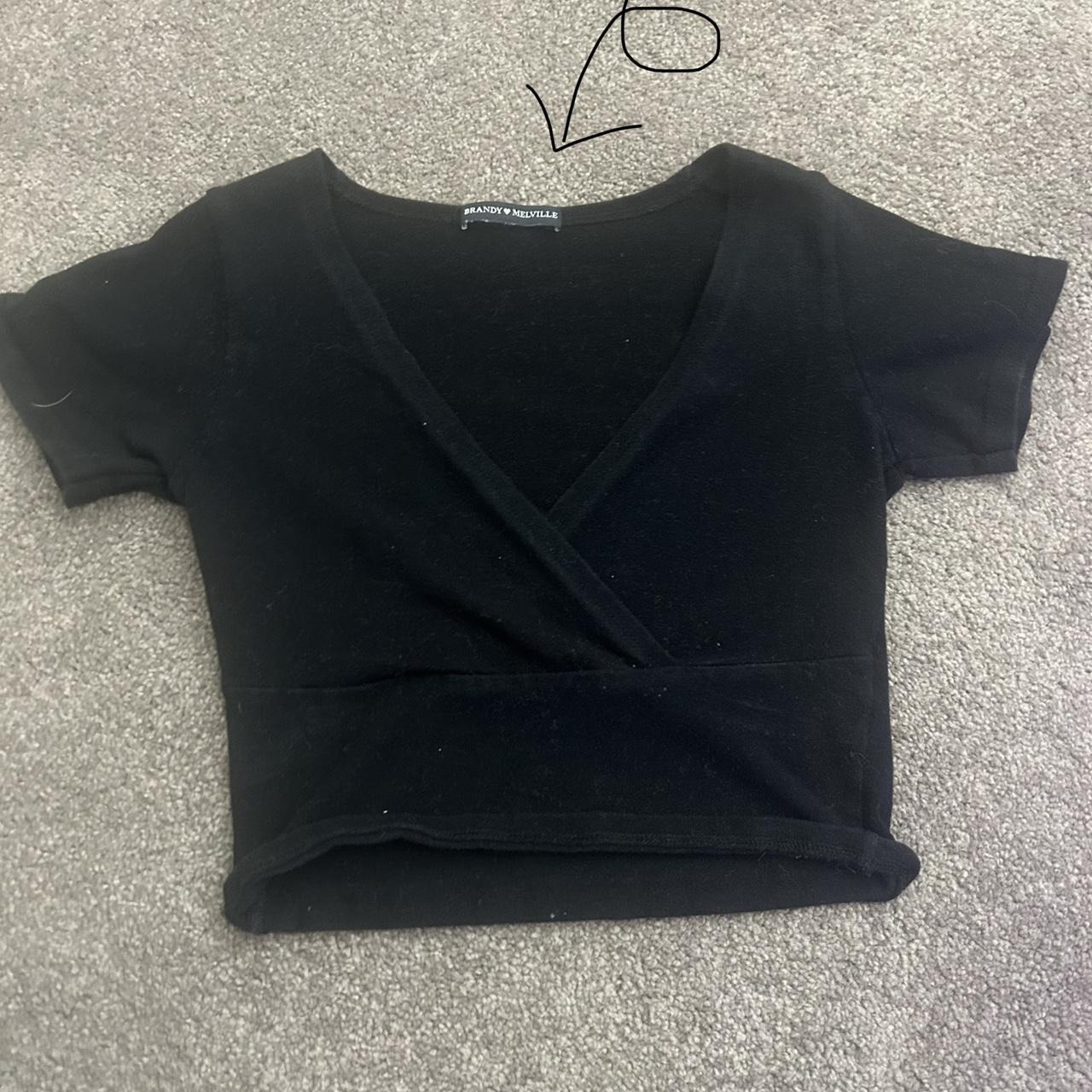 Brandy Melville Top & Shirt in XS in Black