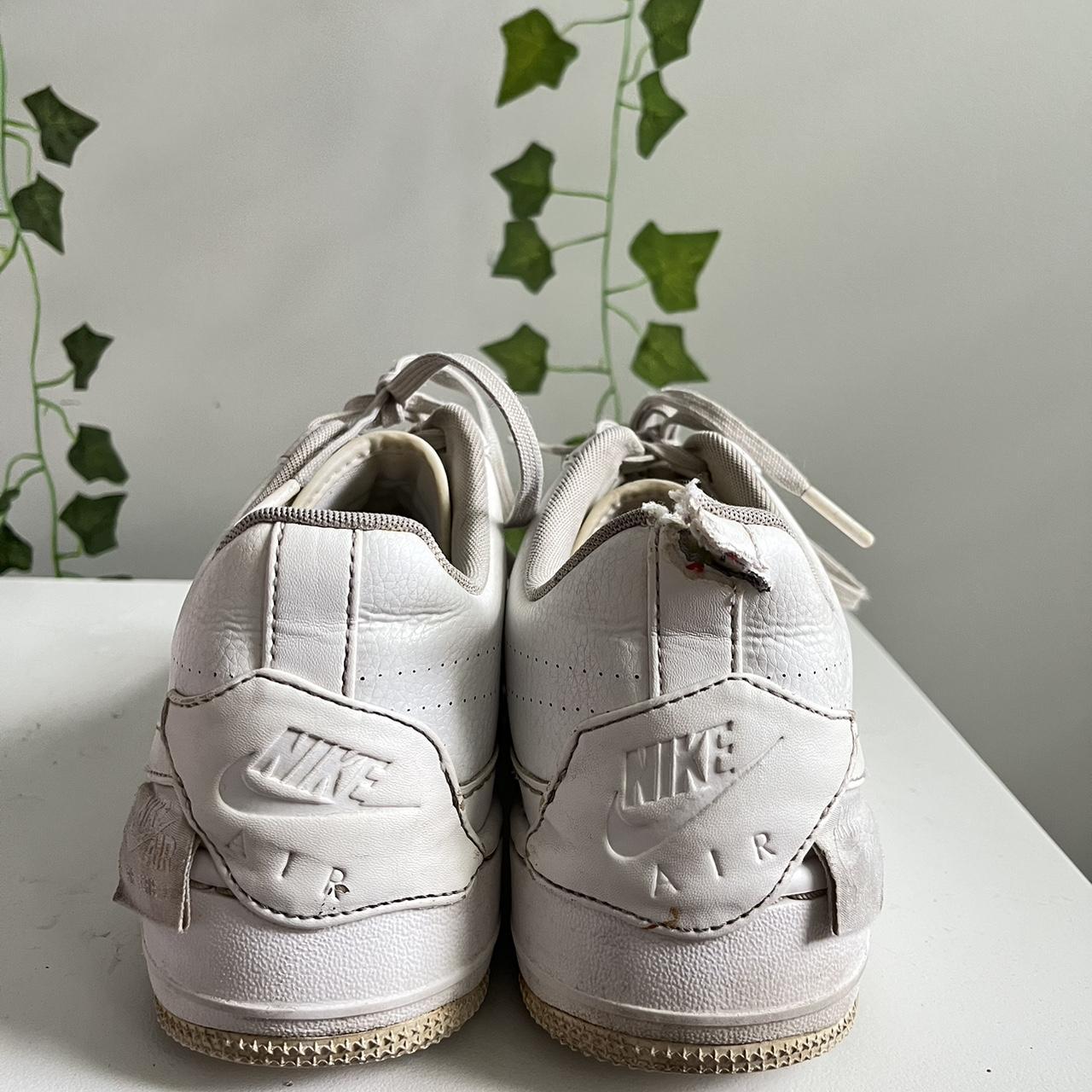 platform white nike air force