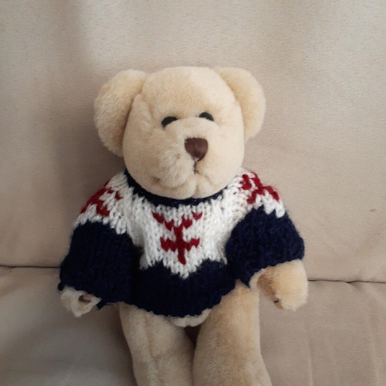 Chrisha Playful Plush Teddy Bear Wearing Christmas... - Depop
