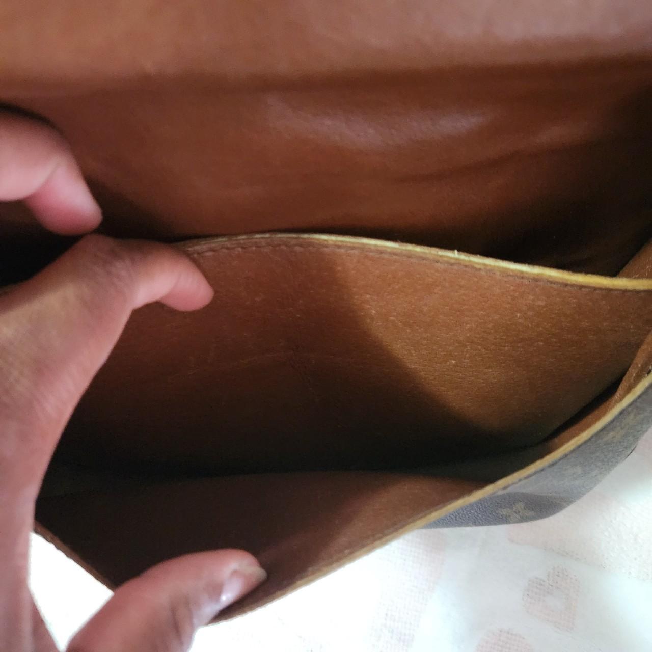 Authentic Louis Vuitton crossbody with minor - Depop