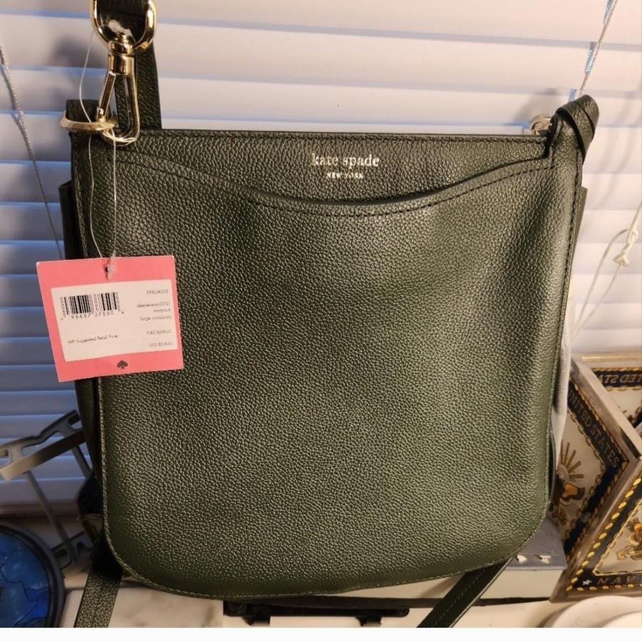 Kate spade clearance hunter green purse