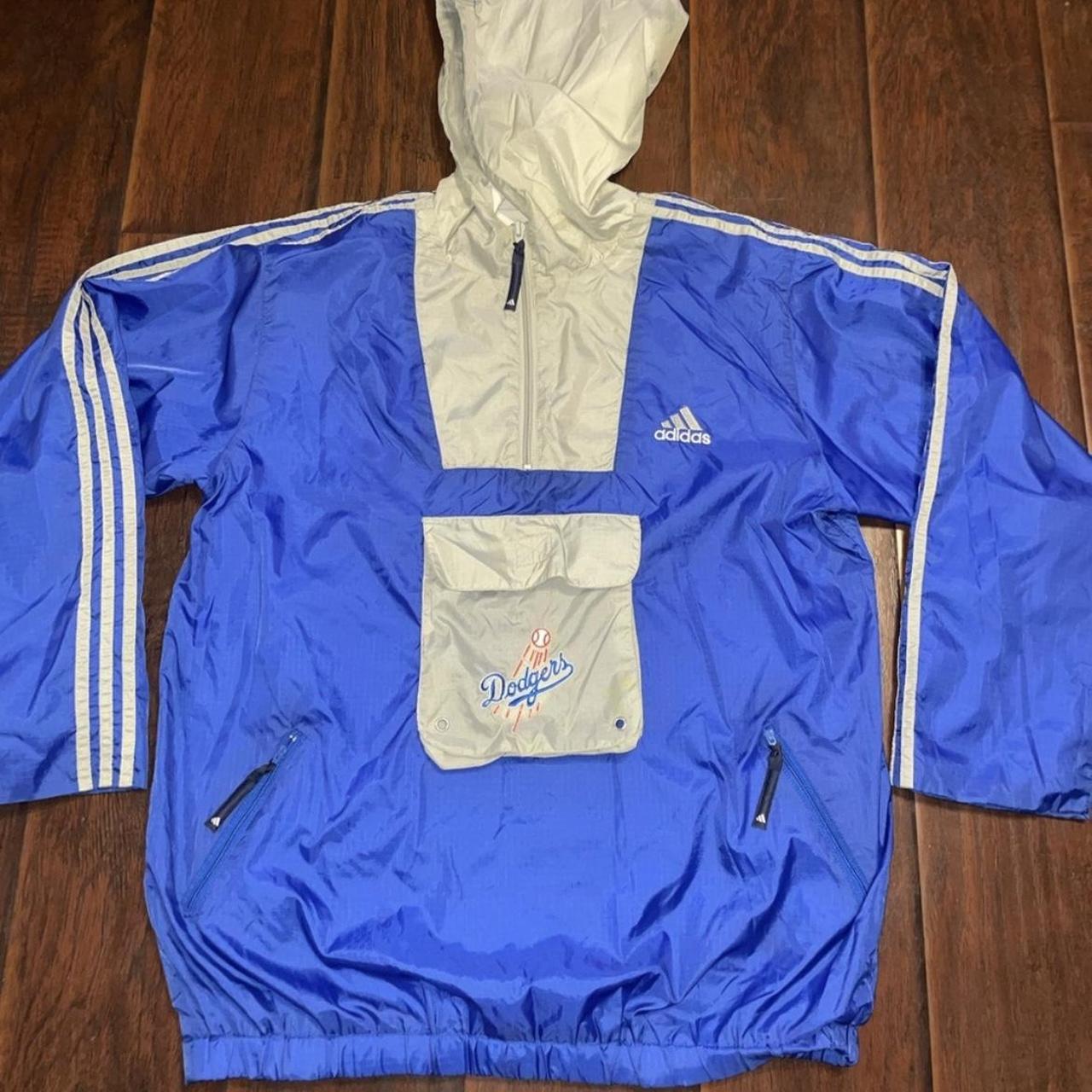 Adidas top youth windbreaker