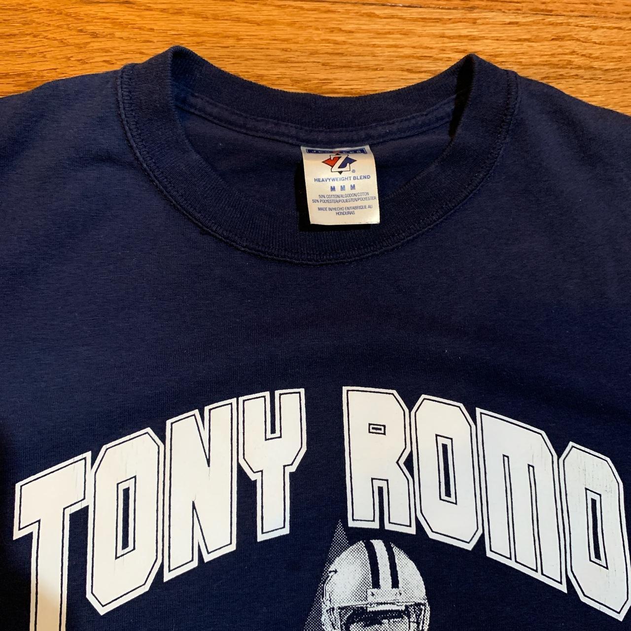 Dallas Cowboys Tony Romo Football T Shirt Size: XL - Depop