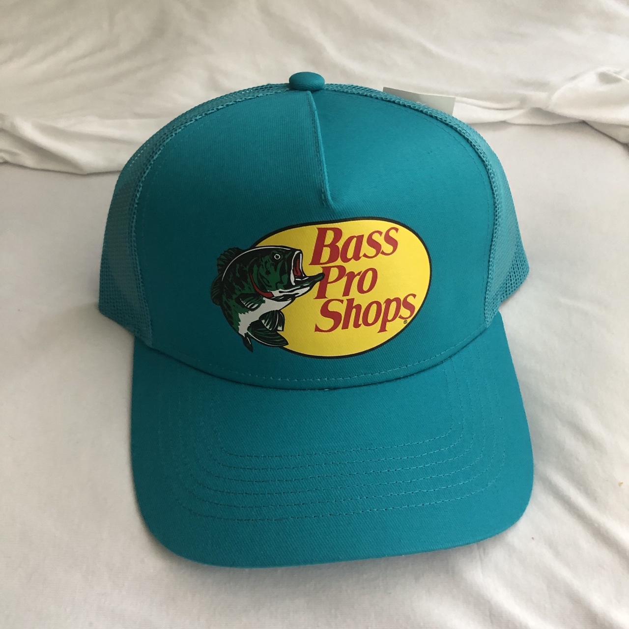 Brand New Teal Bass Pro Hats Depop 8870