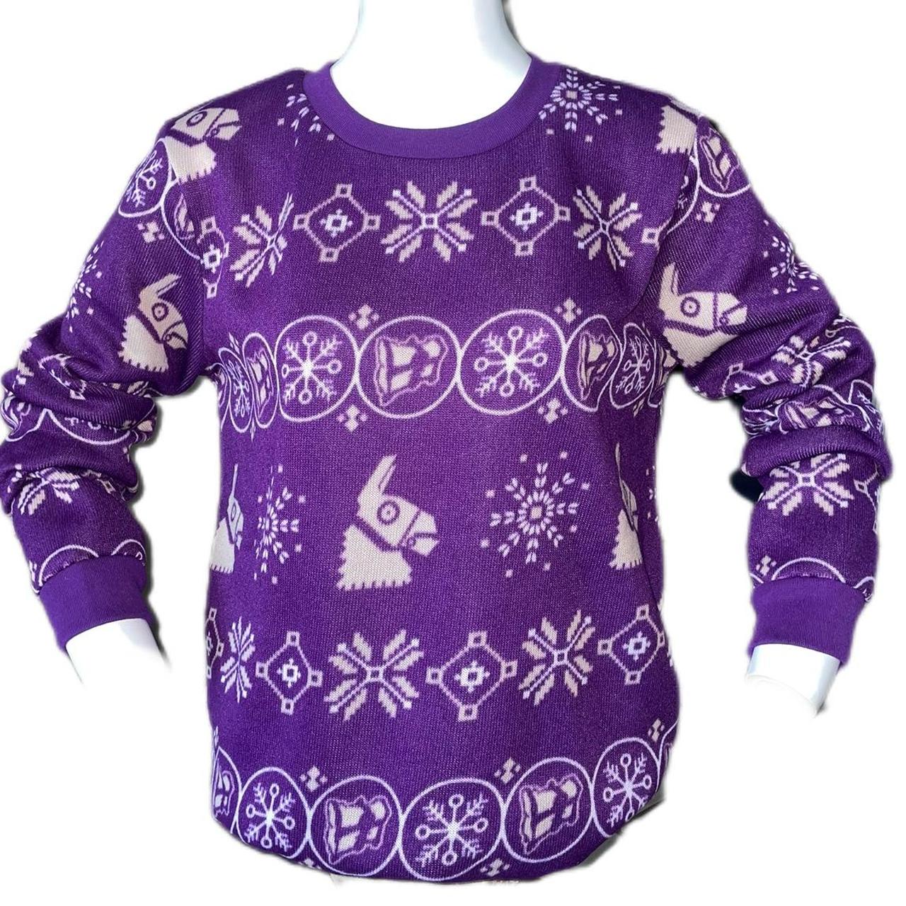 Fortnite Ugly Llama Christmas Edition Sweater