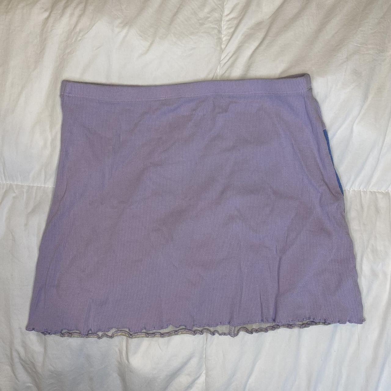 Playboy mini skirt Soft stretchy material Message w... - Depop