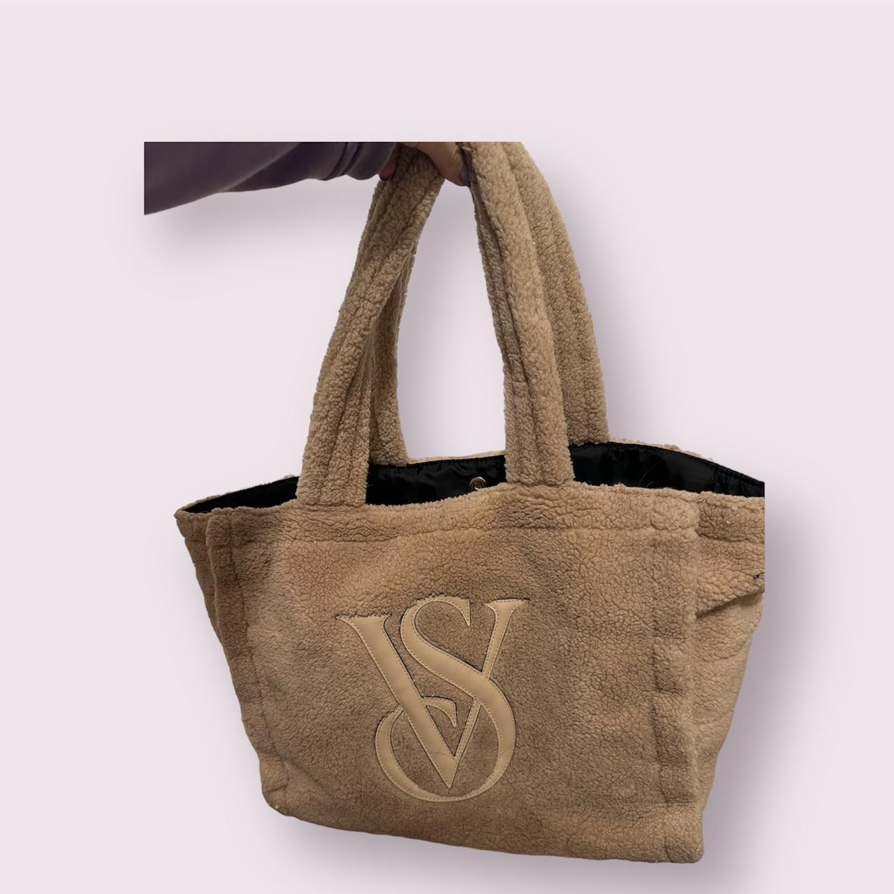 Victoria secret plush fleece cheapest tote