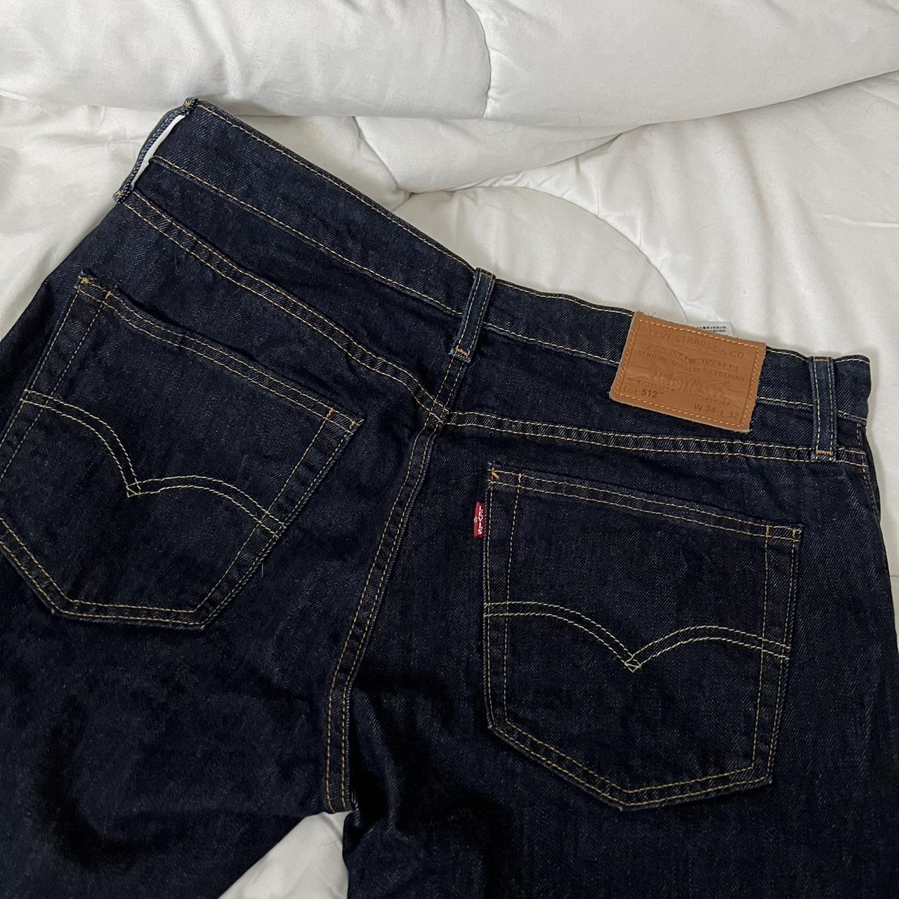 Levis 512 Excellent condition used 34” waist 32“ leg - Depop