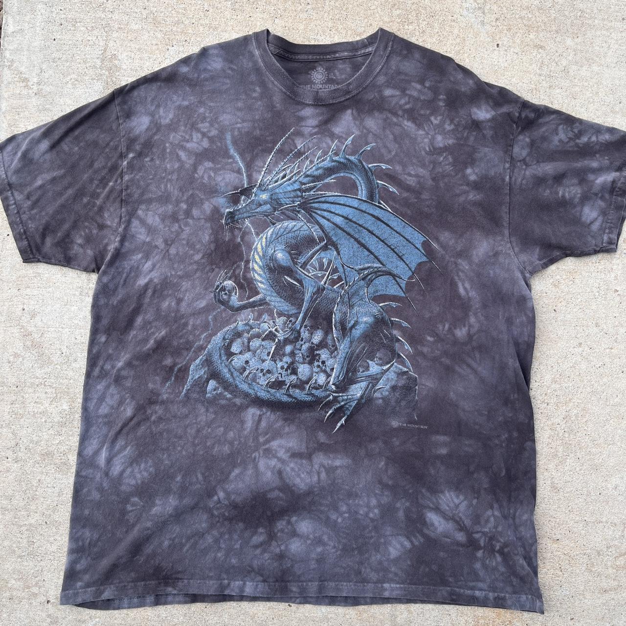 Blue Dragon The mountain Shirt -perfect condition... - Depop