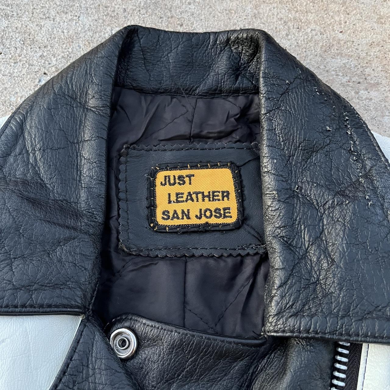 Just leather san jose jacket fits small no tag on... Depop
