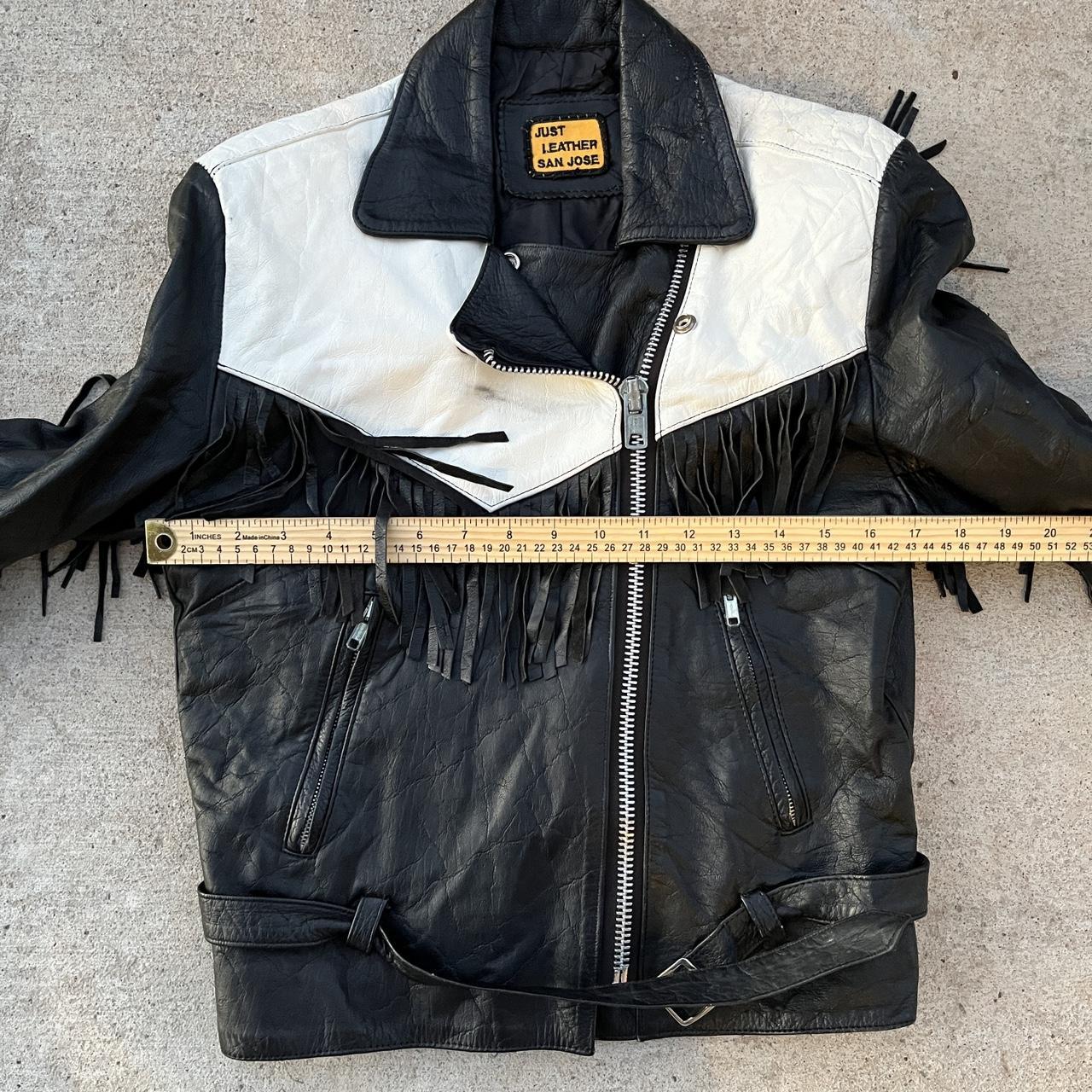 Just leather san jose jacket fits small no tag on... Depop