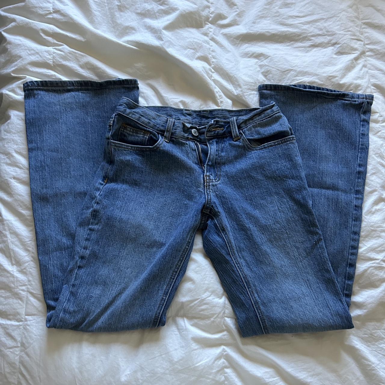 Brandy Melville Low Rise Flare Jeans Only Worn A Depop