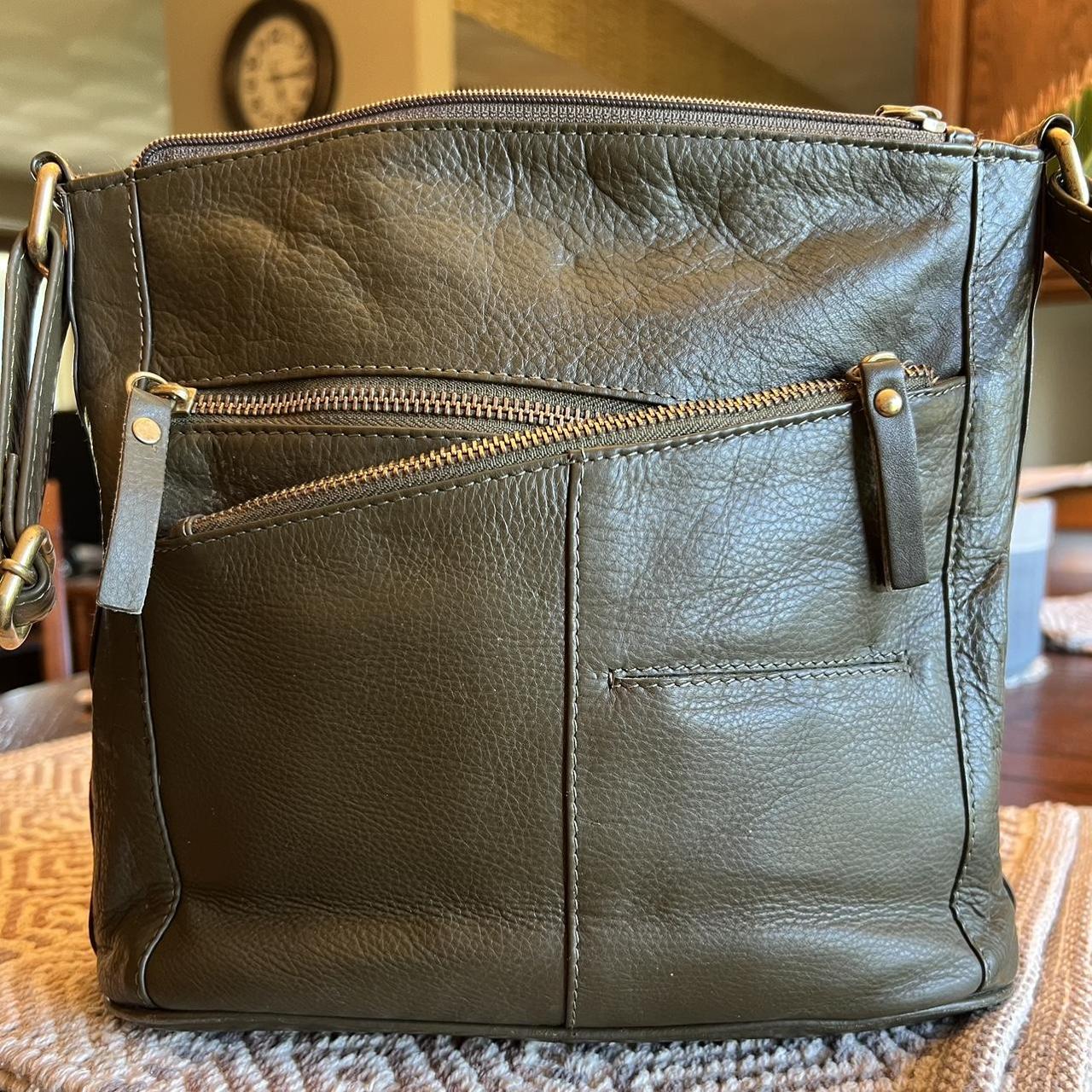 Great American Leather Works crossbody bag. Soft and