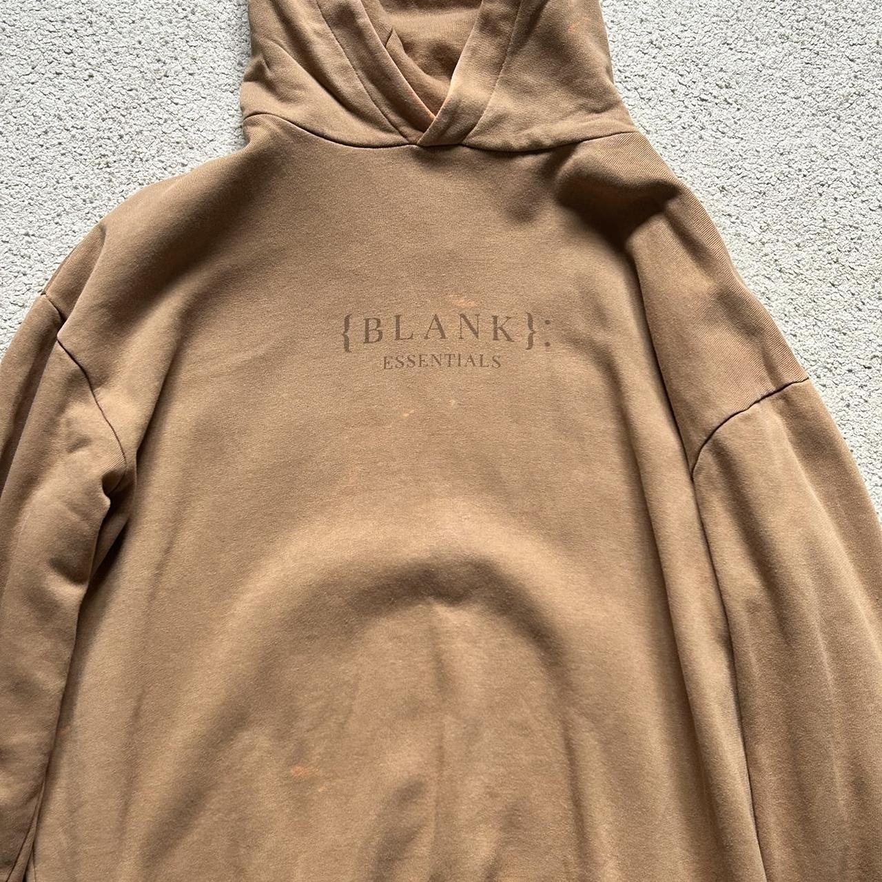 Blank Tan Hoodie Basics Faded Oversize Hoodie Sweatshirt – Upper Park