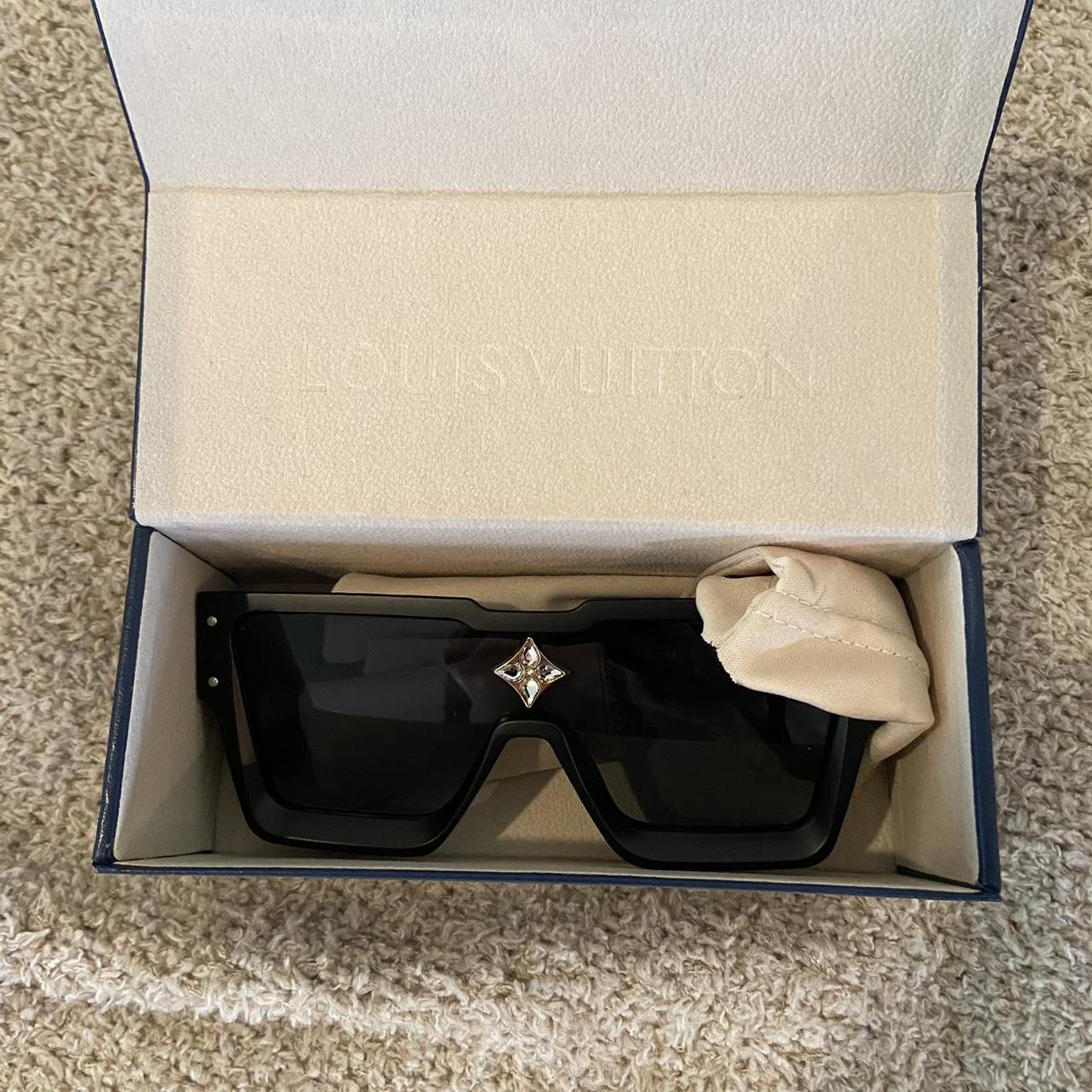 Genuine Louis Vuitton sunglasses. LV logo in the - Depop