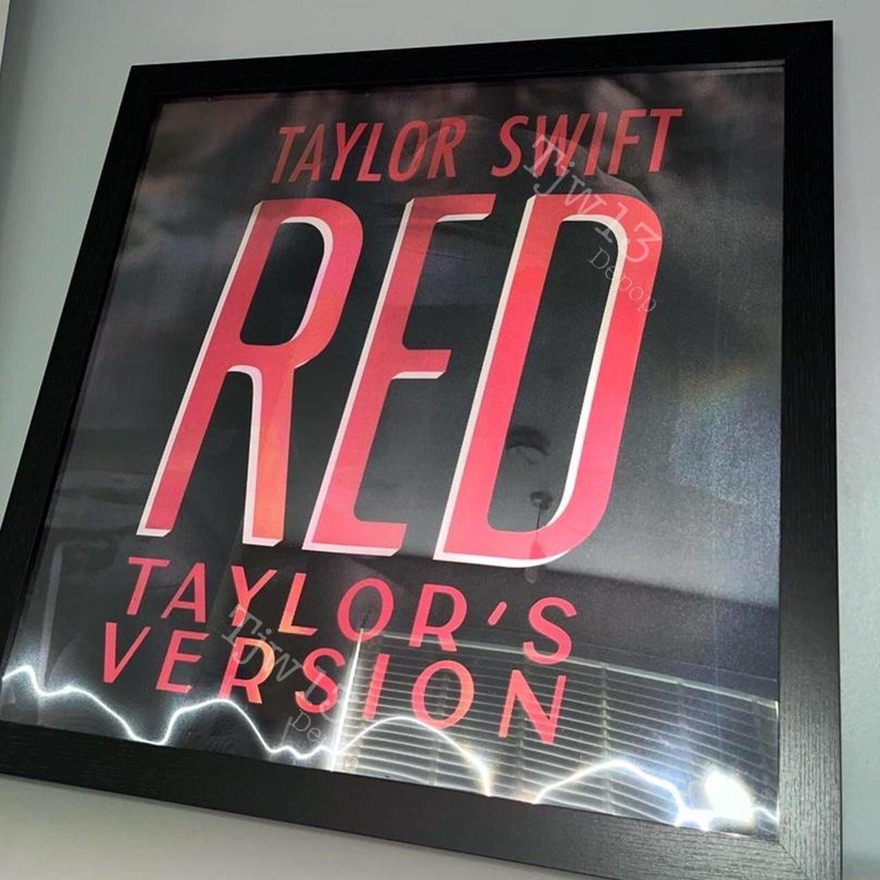 Taylor Swift Red Lenticular Poster ( Item is also... Depop