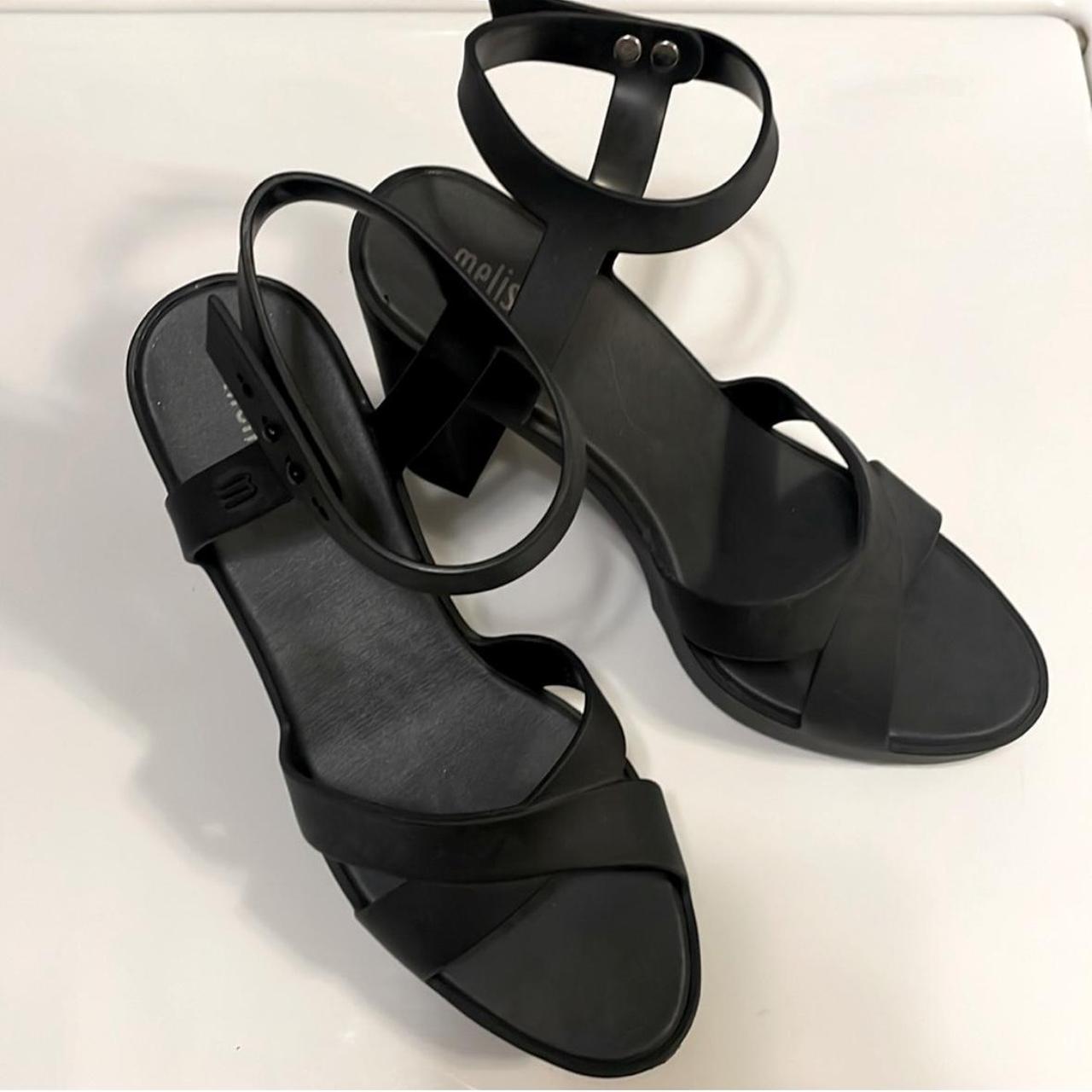 Buy FEET RUNNER Stylish Platform Black Wedge Heel Sandals Slippers for  Ladies,Women Girls (Size-36) at Amazon.in