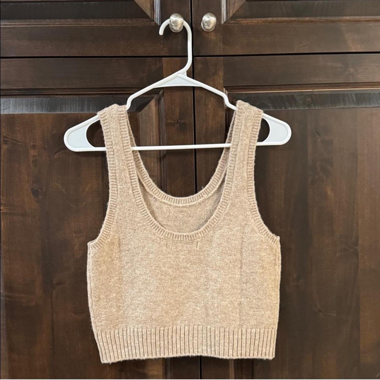 Mango Women's Sweater - Tan/Cream - M – Mango Bei… - image 2