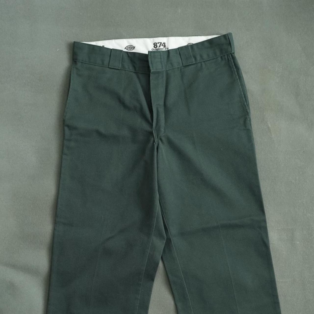 Green CutOff Dickies Pants (Urban Outfitters Style)... Depop