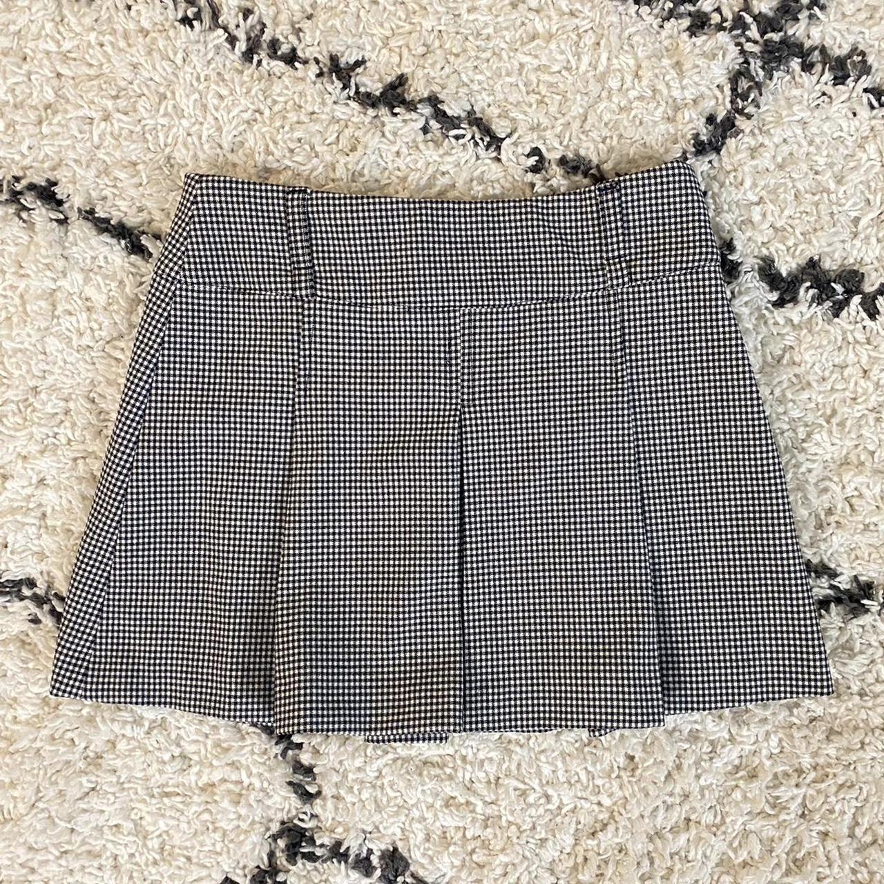 ZARA box bleated mini skirt -kids size 13/14 but... - Depop