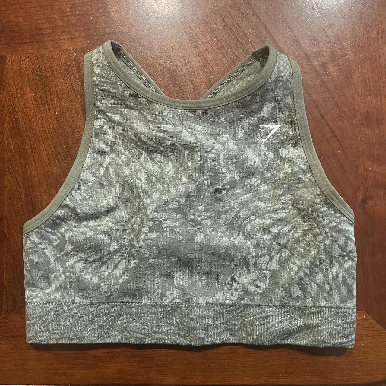 GYMSHARK ADAPT ANIMAL SEAMLESS SPORTS BRA - Depop