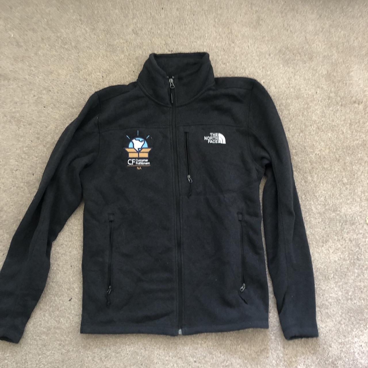 Vintage Black North Face Fleece Men’s... - Depop