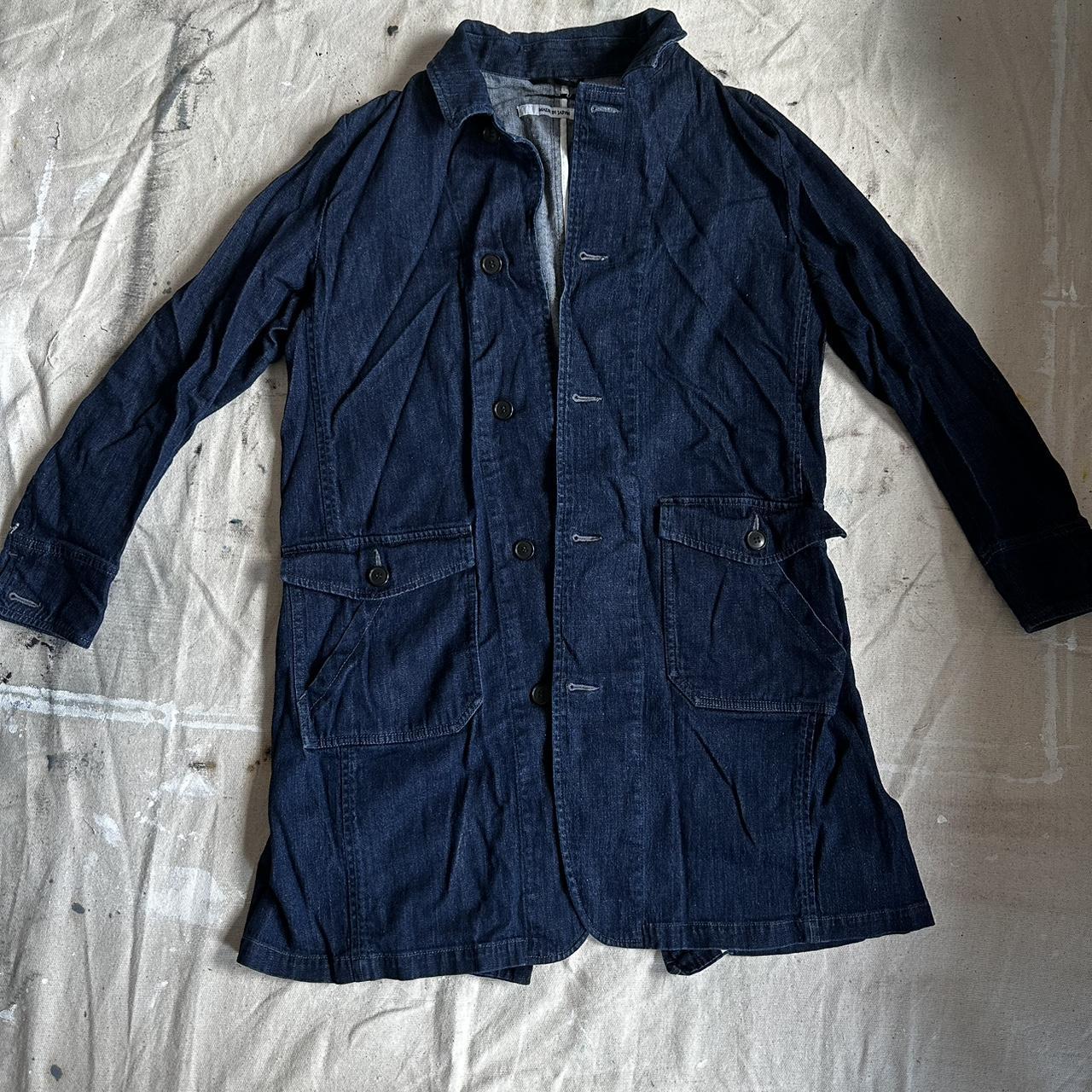 GGD Grand Global Design Denim smock, Made in...