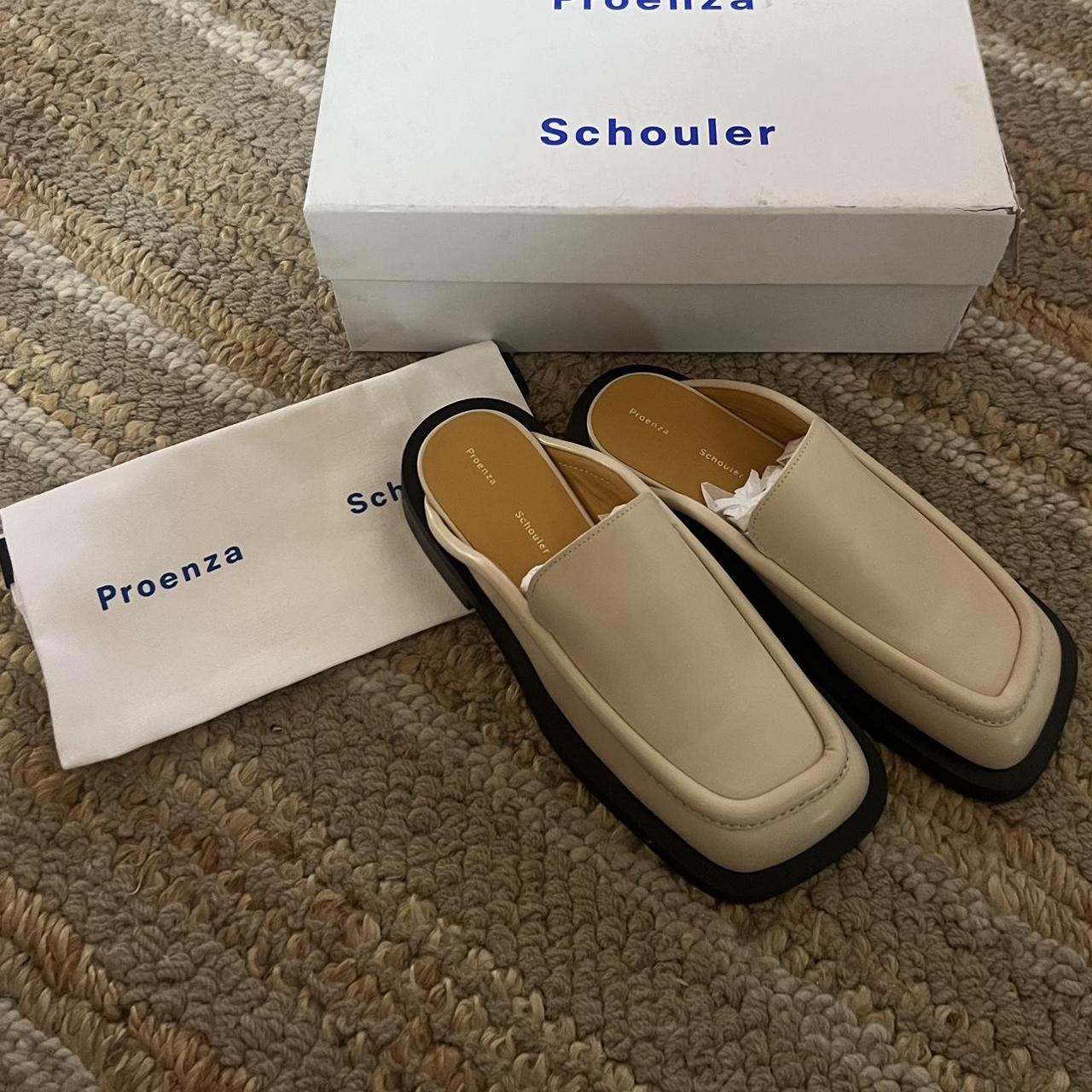 Proenza Schouler Square Toe Loafers EU 38 brand