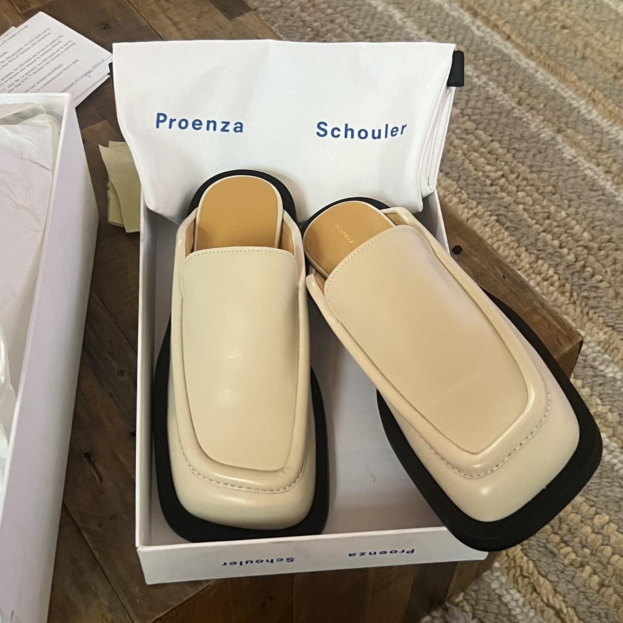 Proenza Schouler Square Toe Loafers EU 38 brand Depop